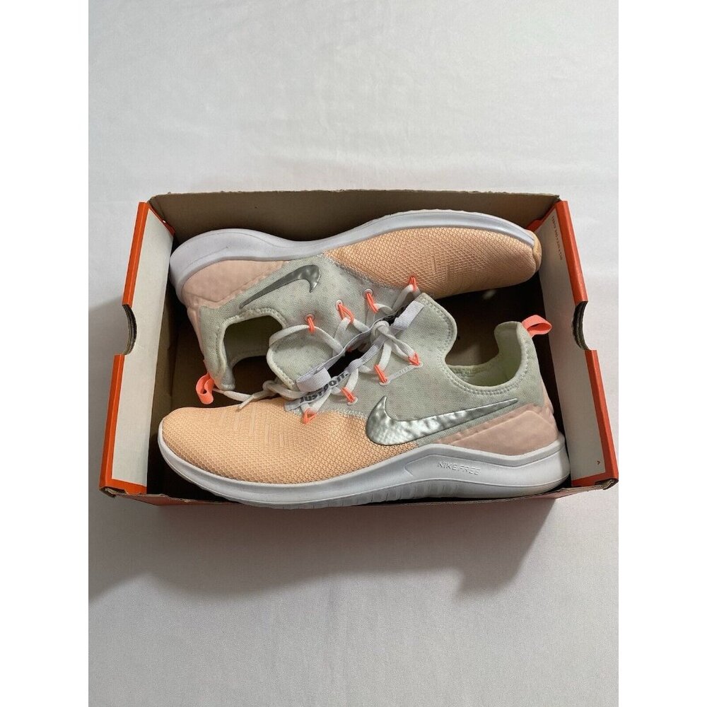 New Women’s Size 15 White Nike Free TR 8 Training Shoes 942888 102